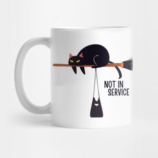 Not In Service Mug